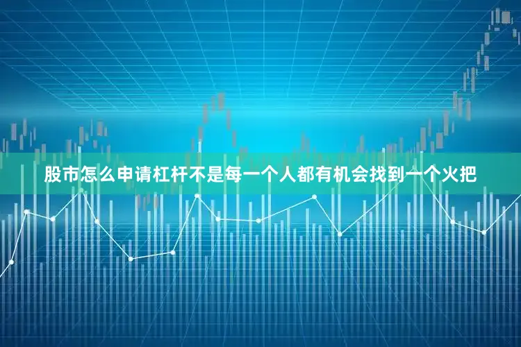 股市怎么申请杠杆不是每一个人都有机会找到一个火把